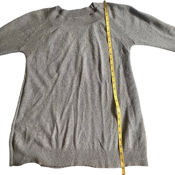 Maurices Gray Textured Tunic Sweater L - Picture 8 of 9